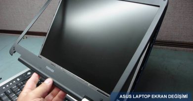 Asus Notebook Ekran Değişimi